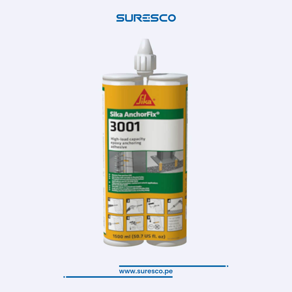Adhesivo Epóxico para Anclajes Sika Anchorfix 3001