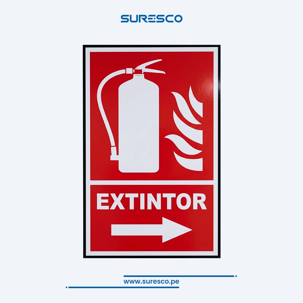 Señalética Acrílica - EXTINTOR