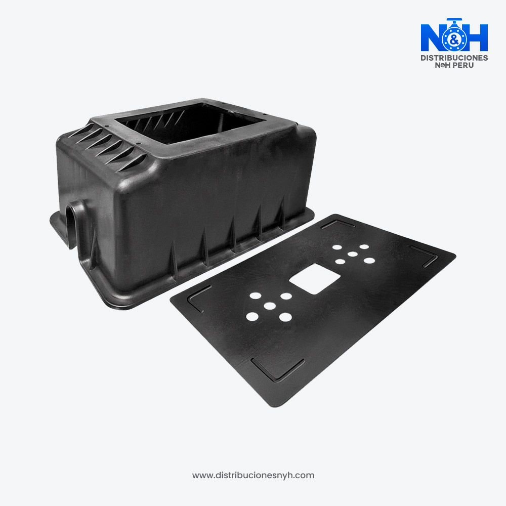 Caja y Solado Termoplástico porta medidor de agua