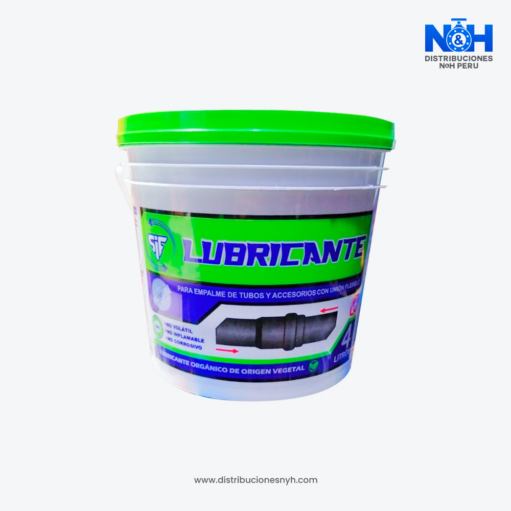 Lubricante para tubería de PVC