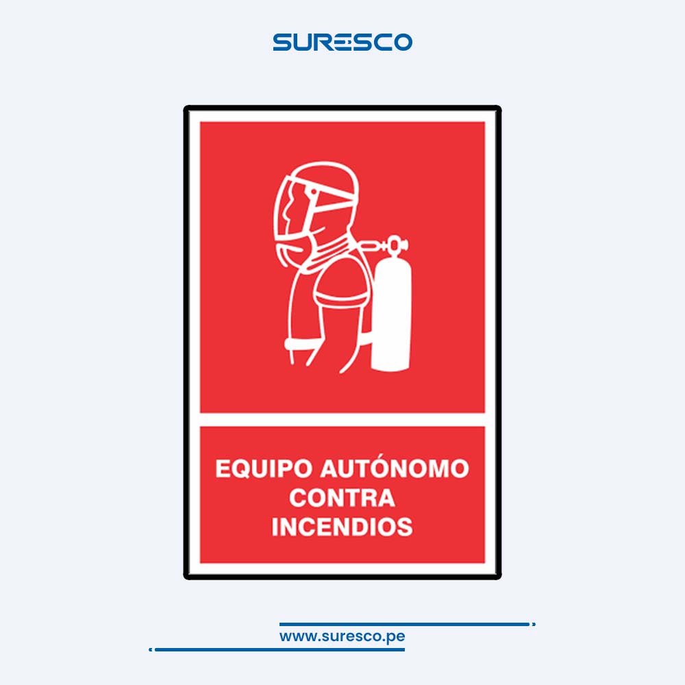 Señalética Contra Incendio - EQUIPO AUTÓNOMO CONTRA INCENDIOS