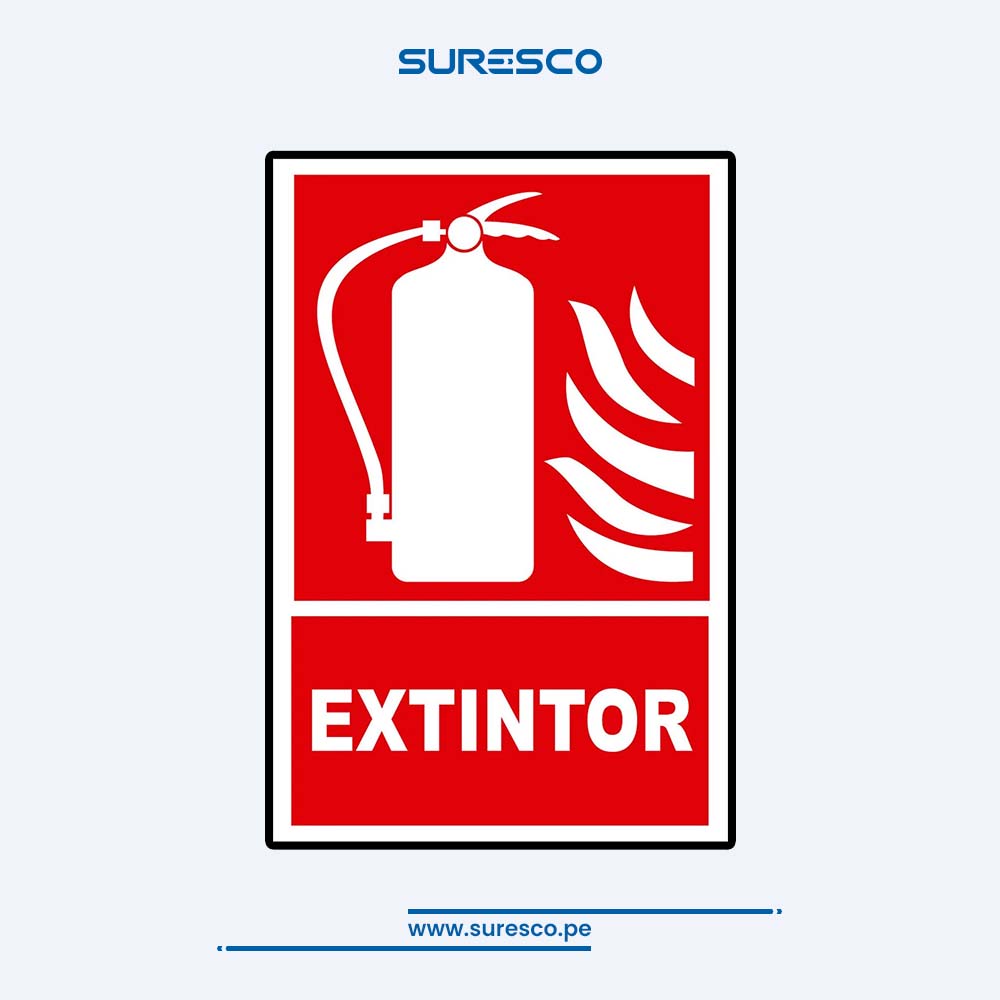 Señalética Contra Incendio - EXTINTOR