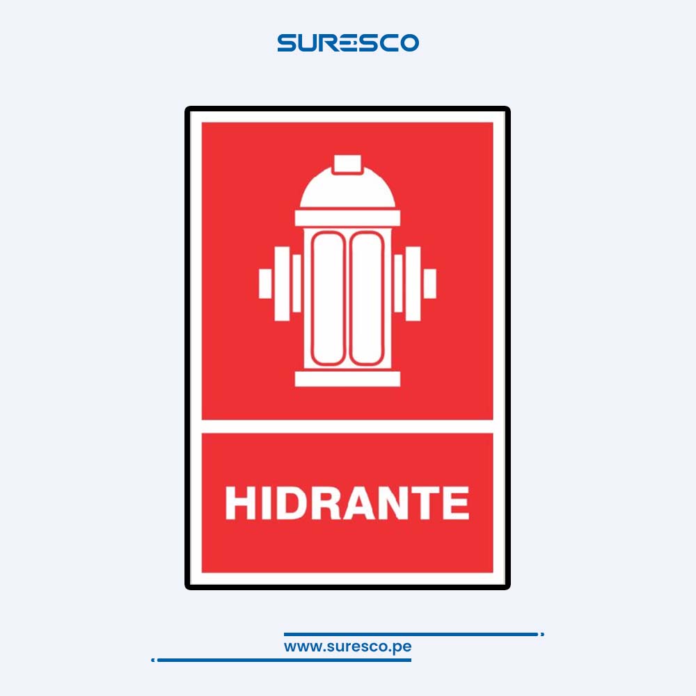 Señalética Contra Incendio - HIDRANTE