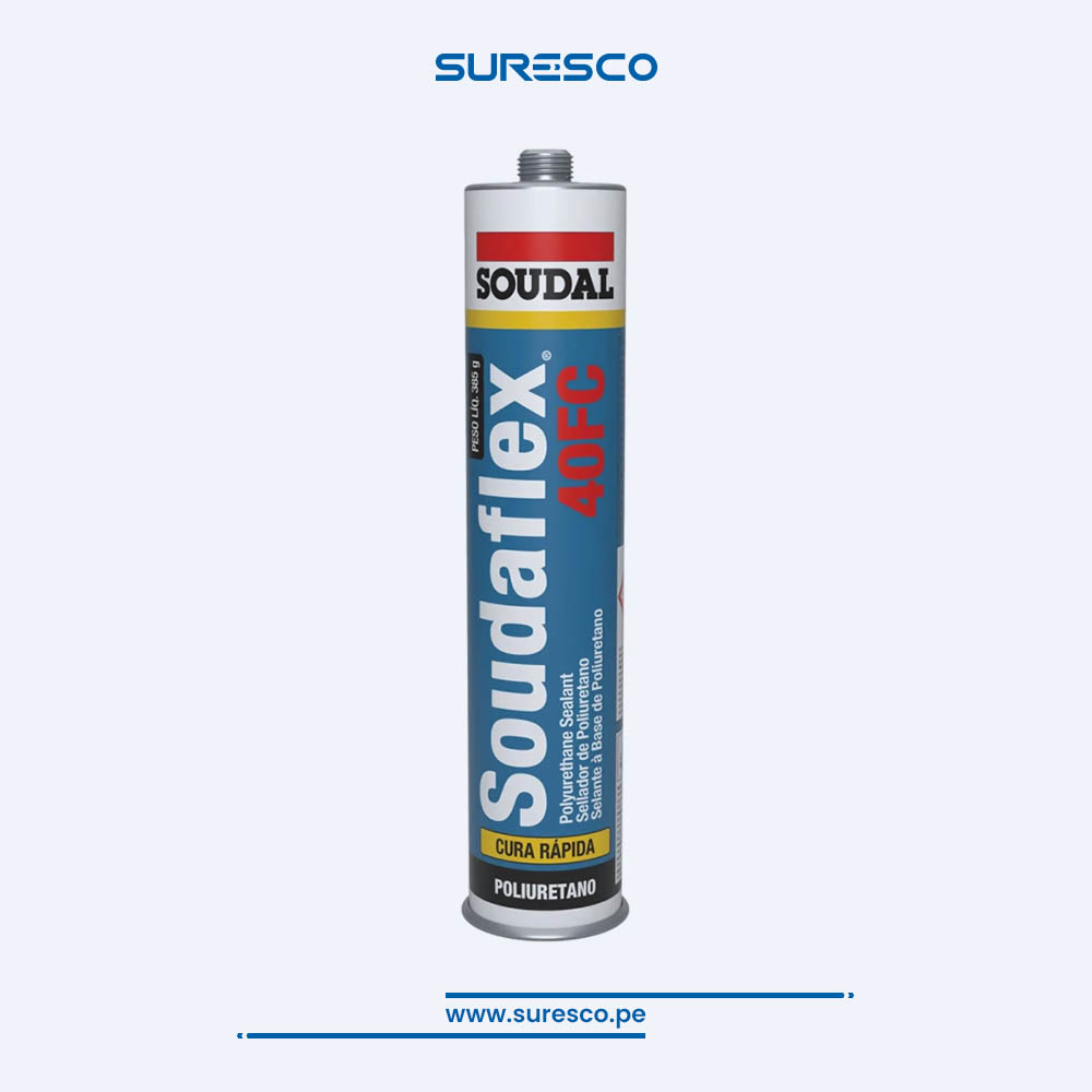 Soudaflex 40FC Gris Adhesivo Sellador de Poliuretano
