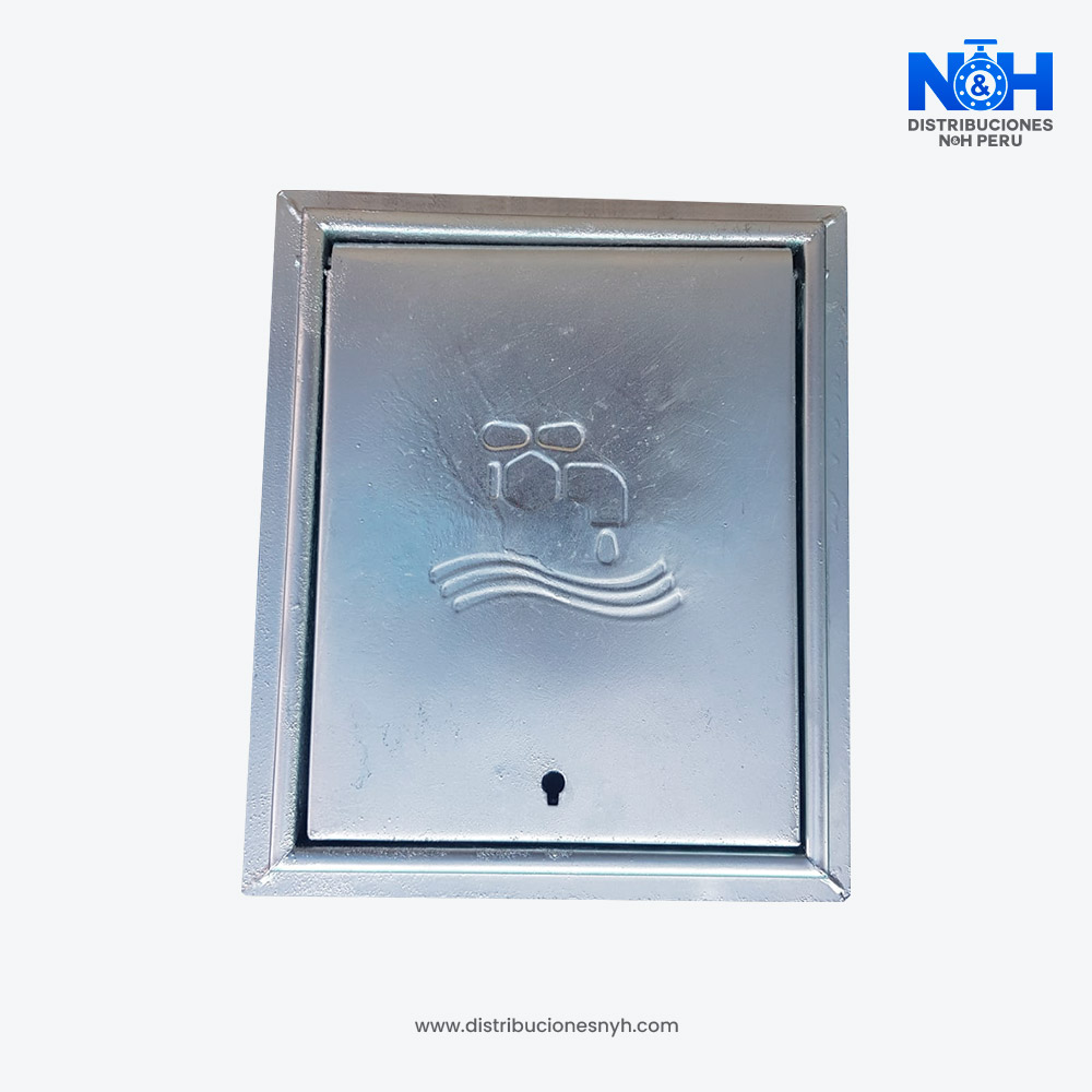 Tapa de agua de fierro galvanizado