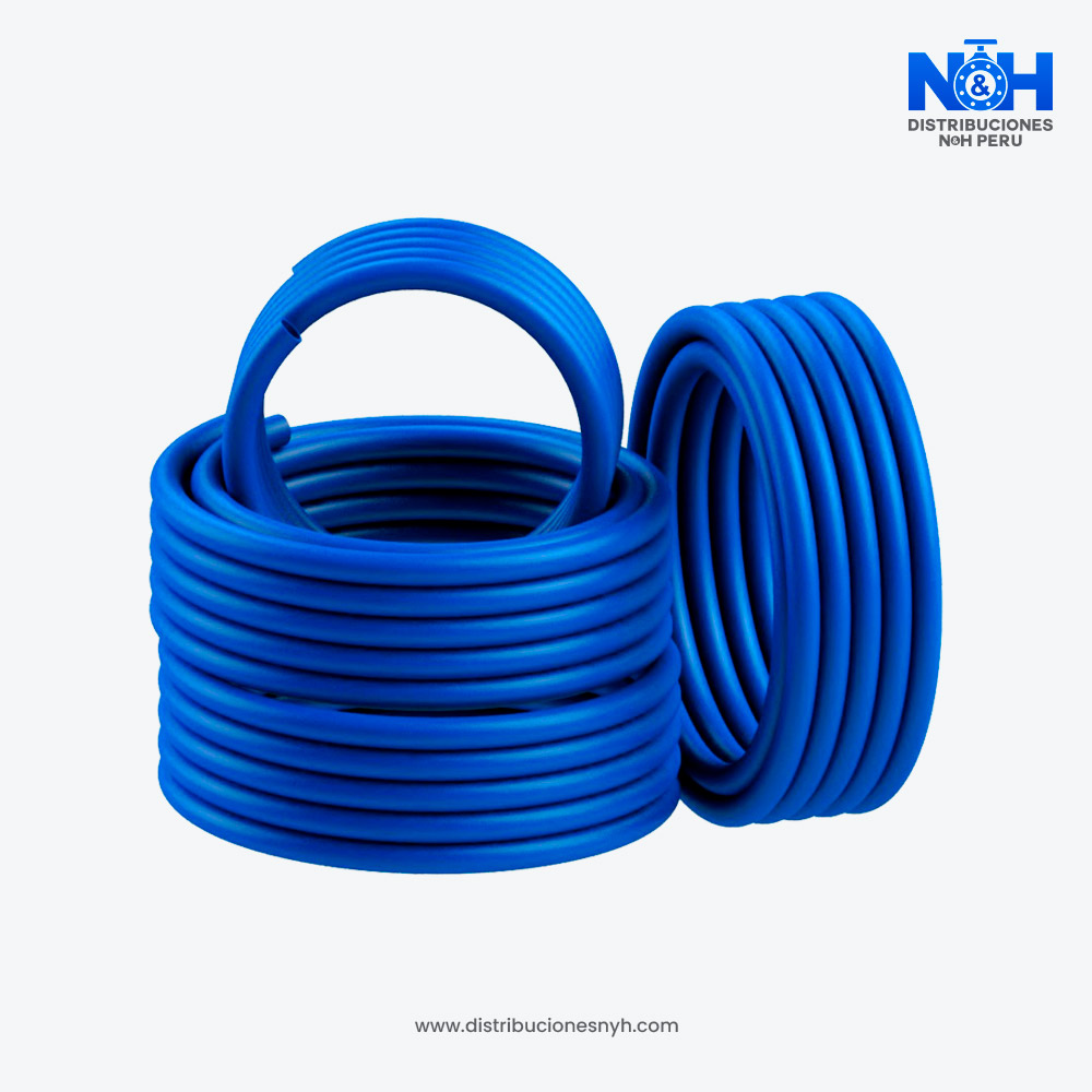 Manguera HDPE azul